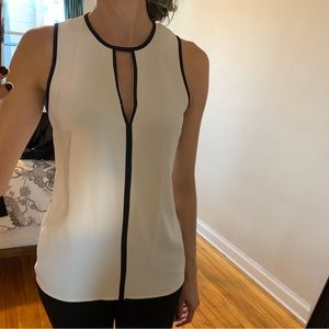 Judith and Charles silk work shirt